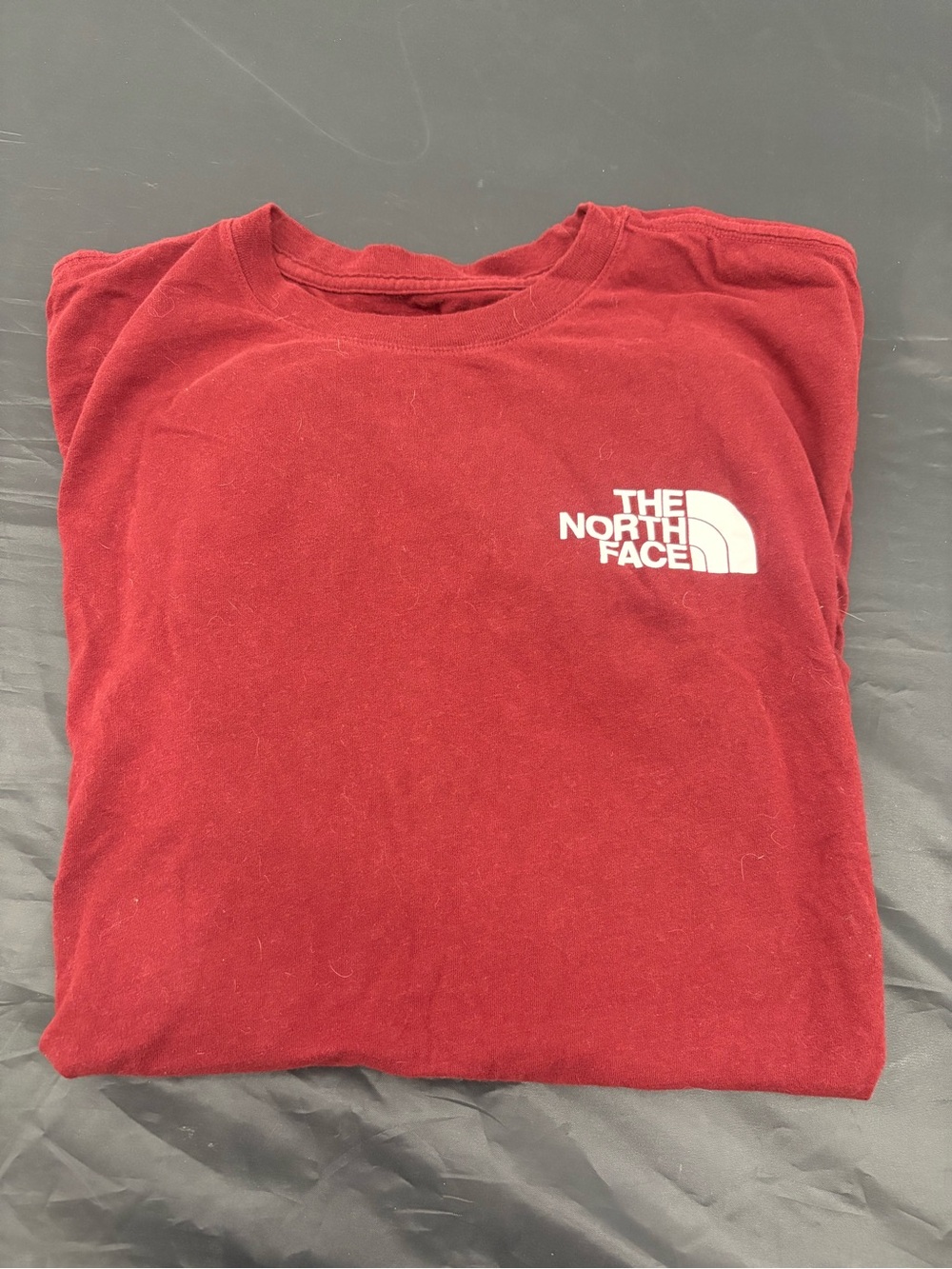 The North Face Crimson Crew Neck Tee Never Stop Exploring